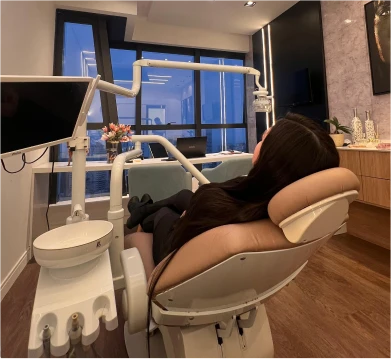 Tratamento dentário na clínica MASPI Balneário Camboriú